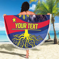 Personalized Filipino Roots Philippines Heritage Beach Blanket