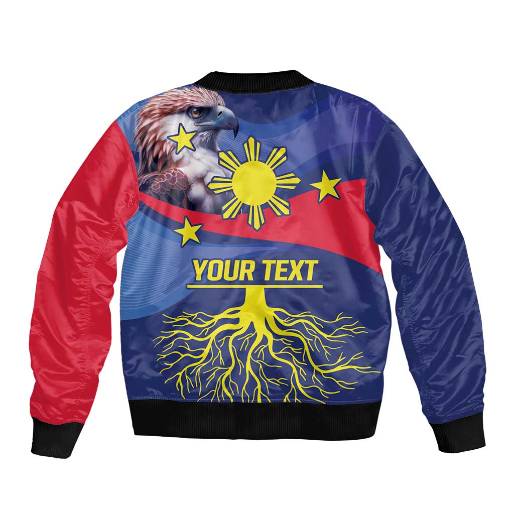 Personalized Filipino Roots Philippines Heritage Bomber Jacket