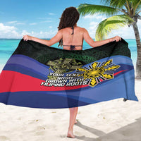 Personalized Irish Grown With Filipino Roots Sarong