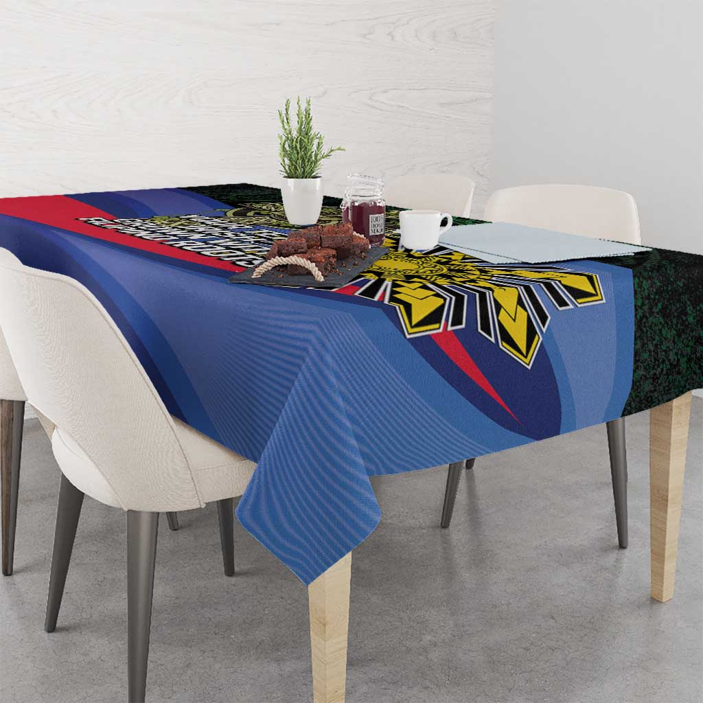 Personalized Irish Grown With Filipino Roots Tablecloth