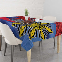 Personalized Welsh Grown With Filipino Roots Tablecloth