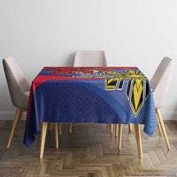 Personalized Welsh Grown With Filipino Roots Tablecloth