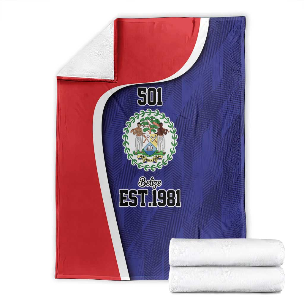 Belize Independence Day Blanket Since 1981 September 21 - Wonder Print Shop