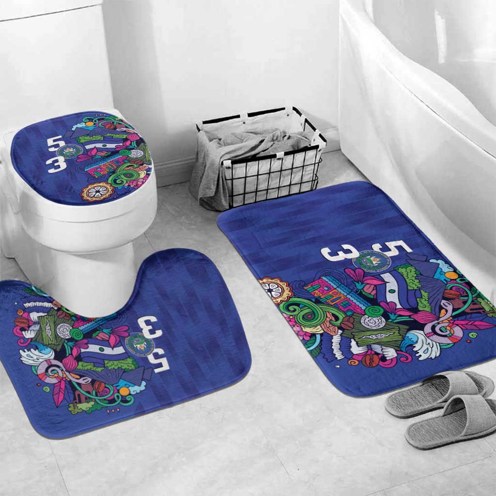 El Salvador Bathroom Set Beauty Local Inspired - Wonder Print Shop