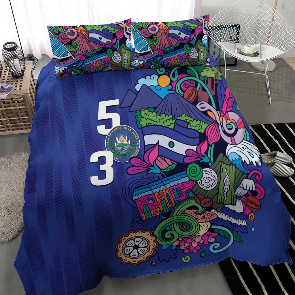 El Salvador Bedding Set Beauty Local Inspired - Wonder Print Shop
