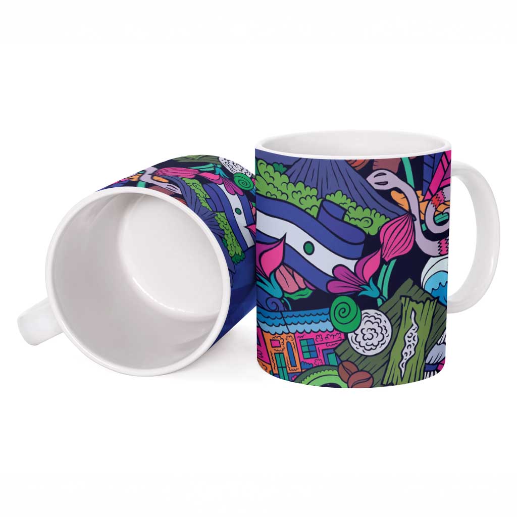 El Salvador Ceramic Mug Beauty Local Inspired - Wonder Print Shop
