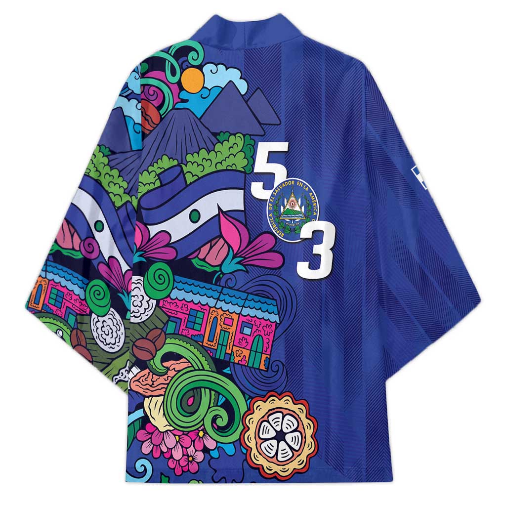 El Salvador Kimono Beauty Local Inspired - Wonder Print Shop