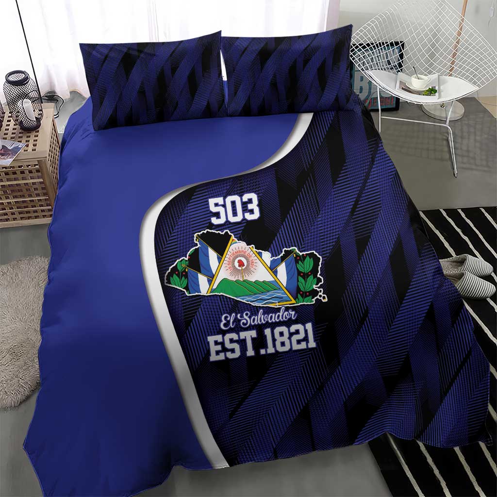 El Salvador Independence Day Bedding Set Since 1821 September 15 - Wonder Print Shop