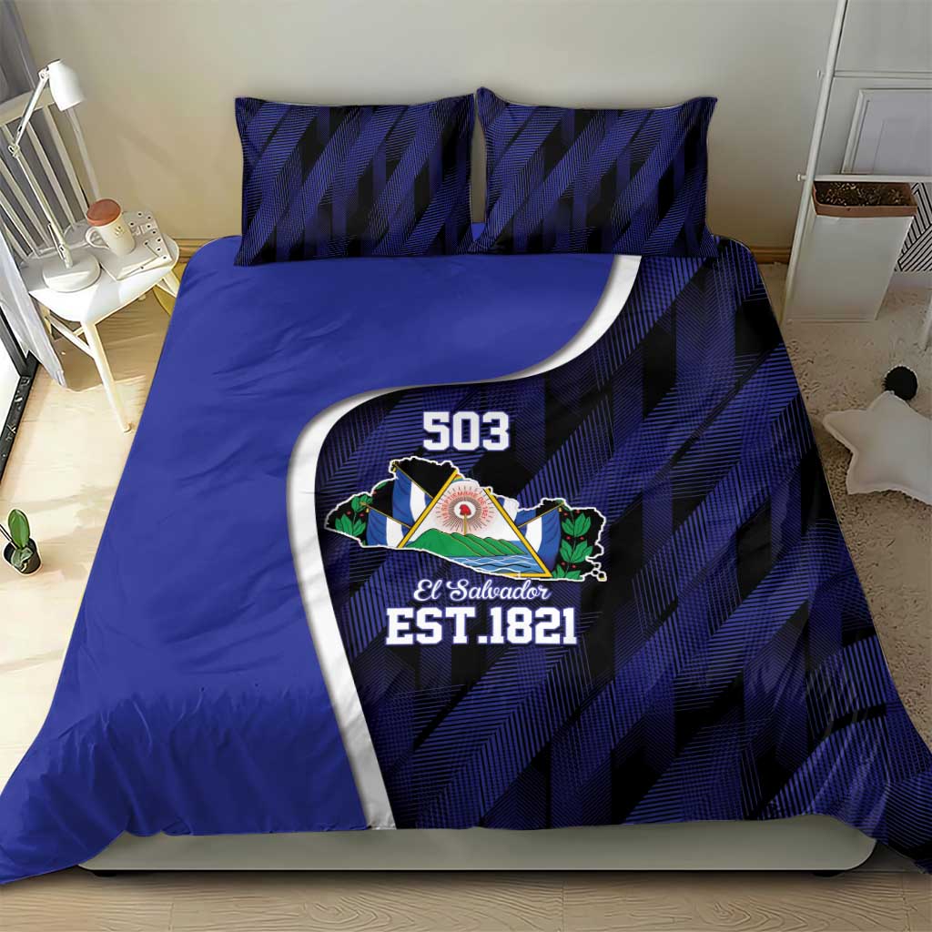 El Salvador Independence Day Bedding Set Since 1821 September 15 - Wonder Print Shop
