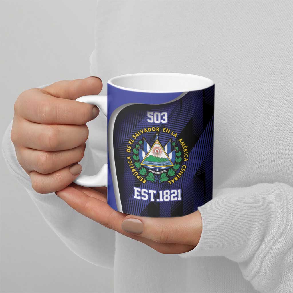 El Salvador Independence Day Ceramic Mug Since 1821 September 15 - Wonder Print Shop
