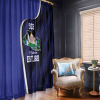 El Salvador Independence Day Window Curtain Since 1821 September 15 - Wonder Print Shop