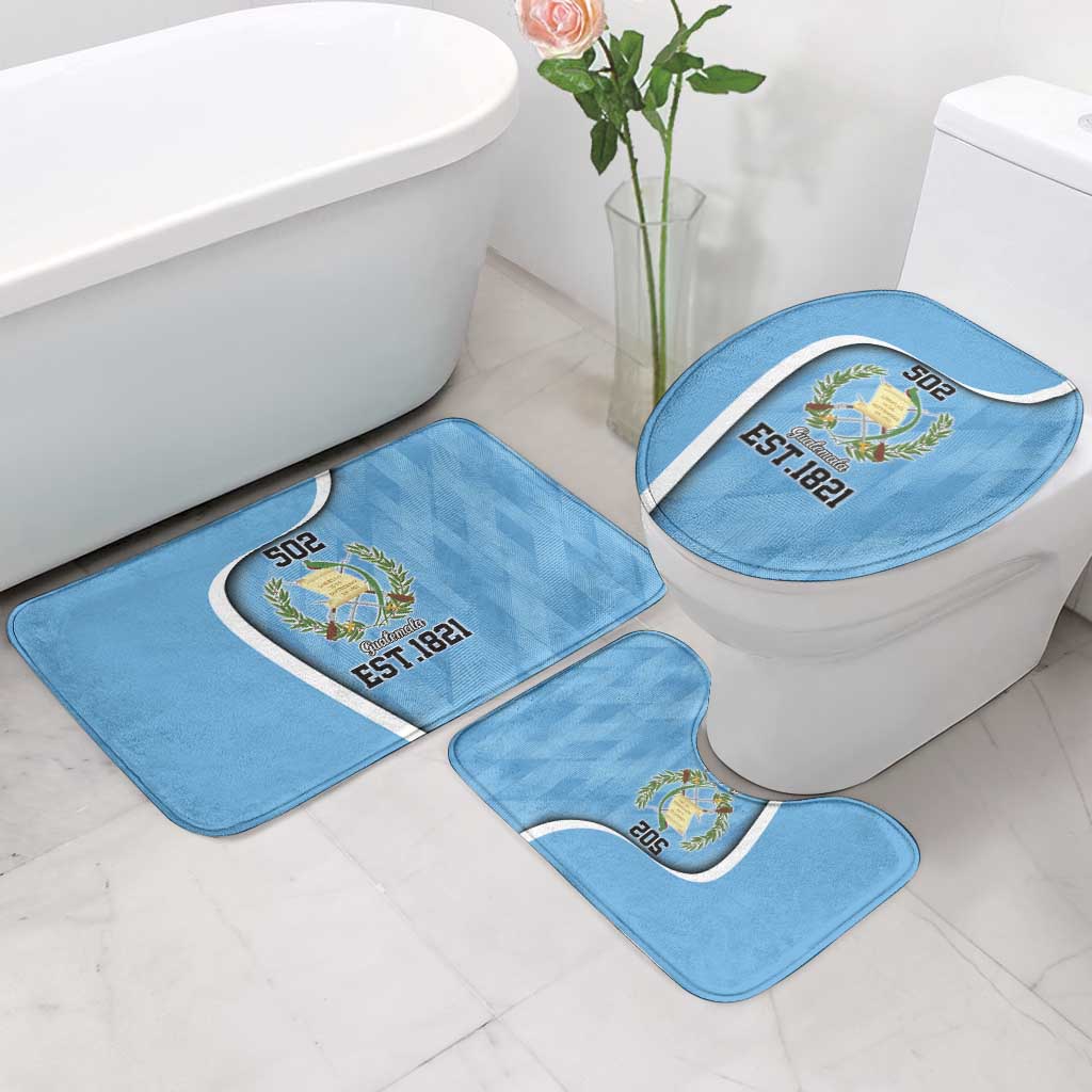 Guatemala Independence Day Bathroom Set Since 1821 September 15 - Wonder Print Shop