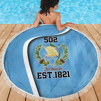 Guatemala Independence Day Beach Blanket Since 1821 September 15 - Wonder Print Shop