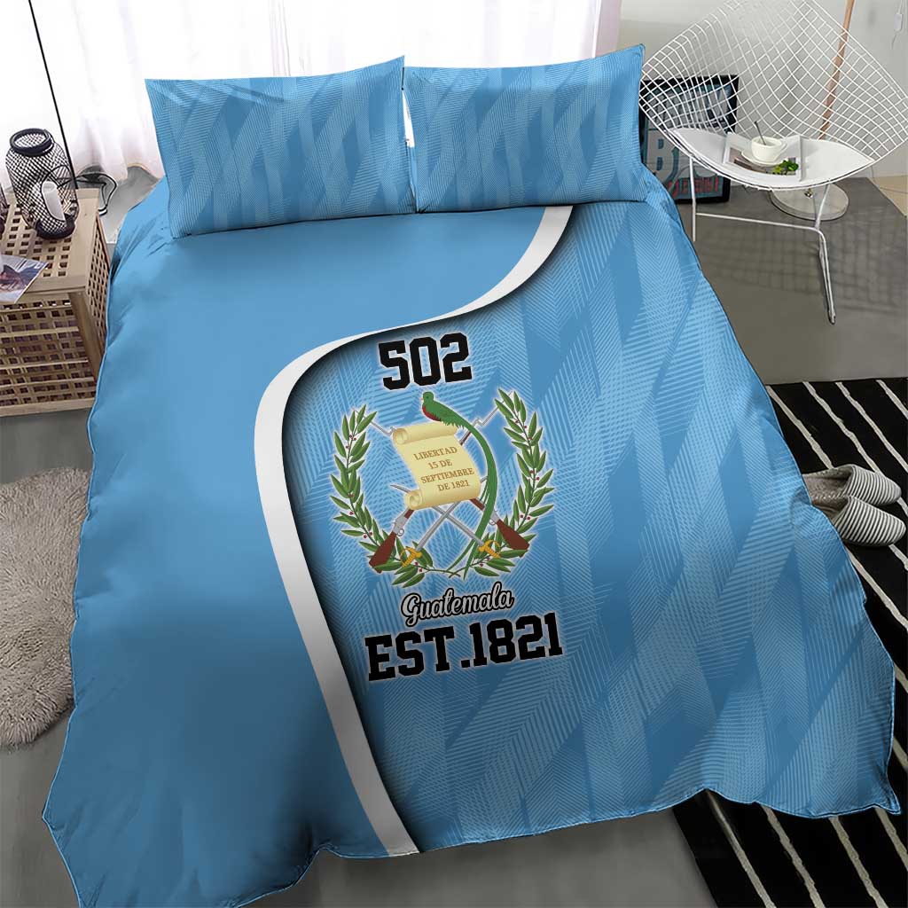 Guatemala Independence Day Bedding Set Since 1821 September 15 - Wonder Print Shop