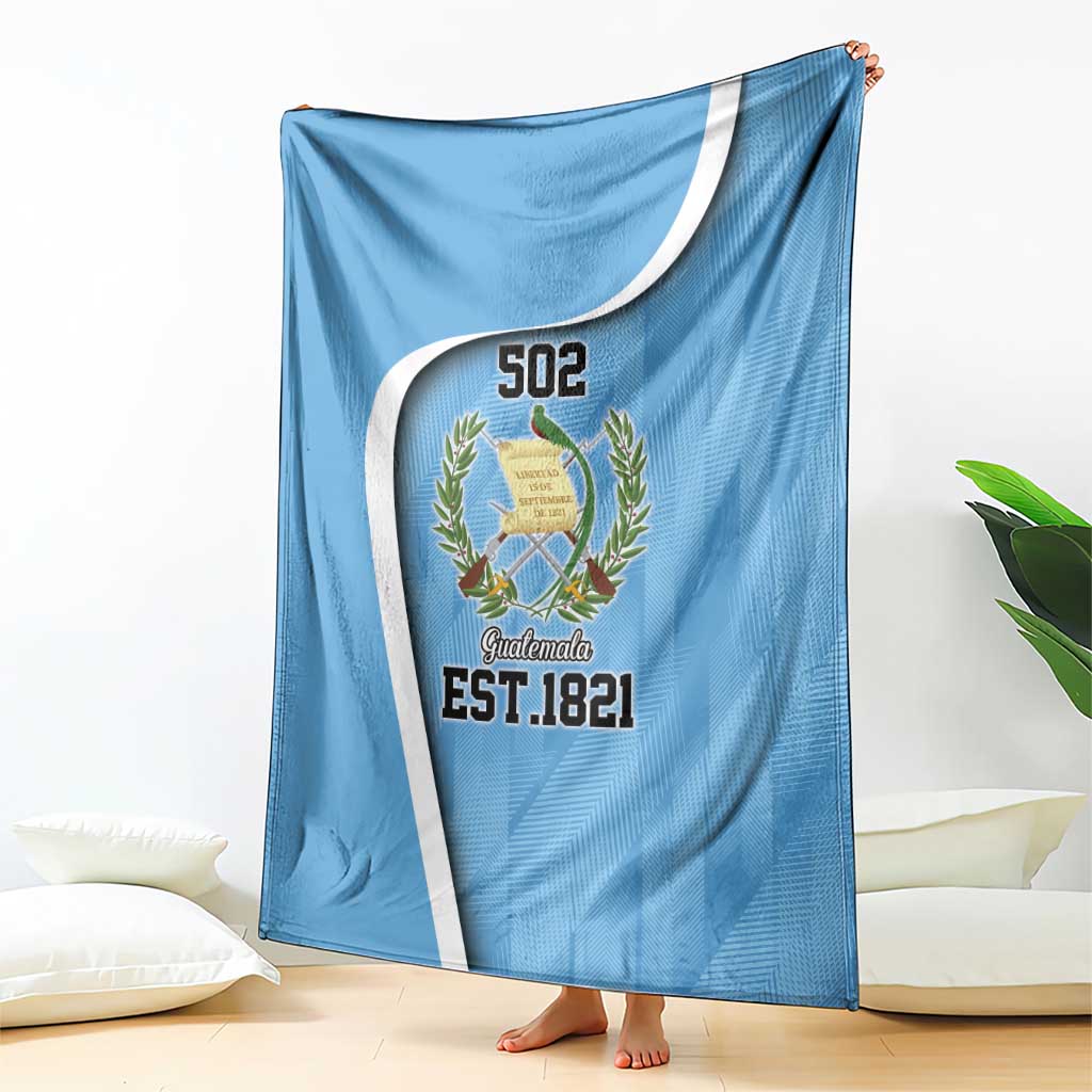 Guatemala Independence Day Blanket Since 1821 September 15 - Wonder Print Shop