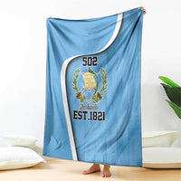 Guatemala Independence Day Blanket Since 1821 September 15 - Wonder Print Shop