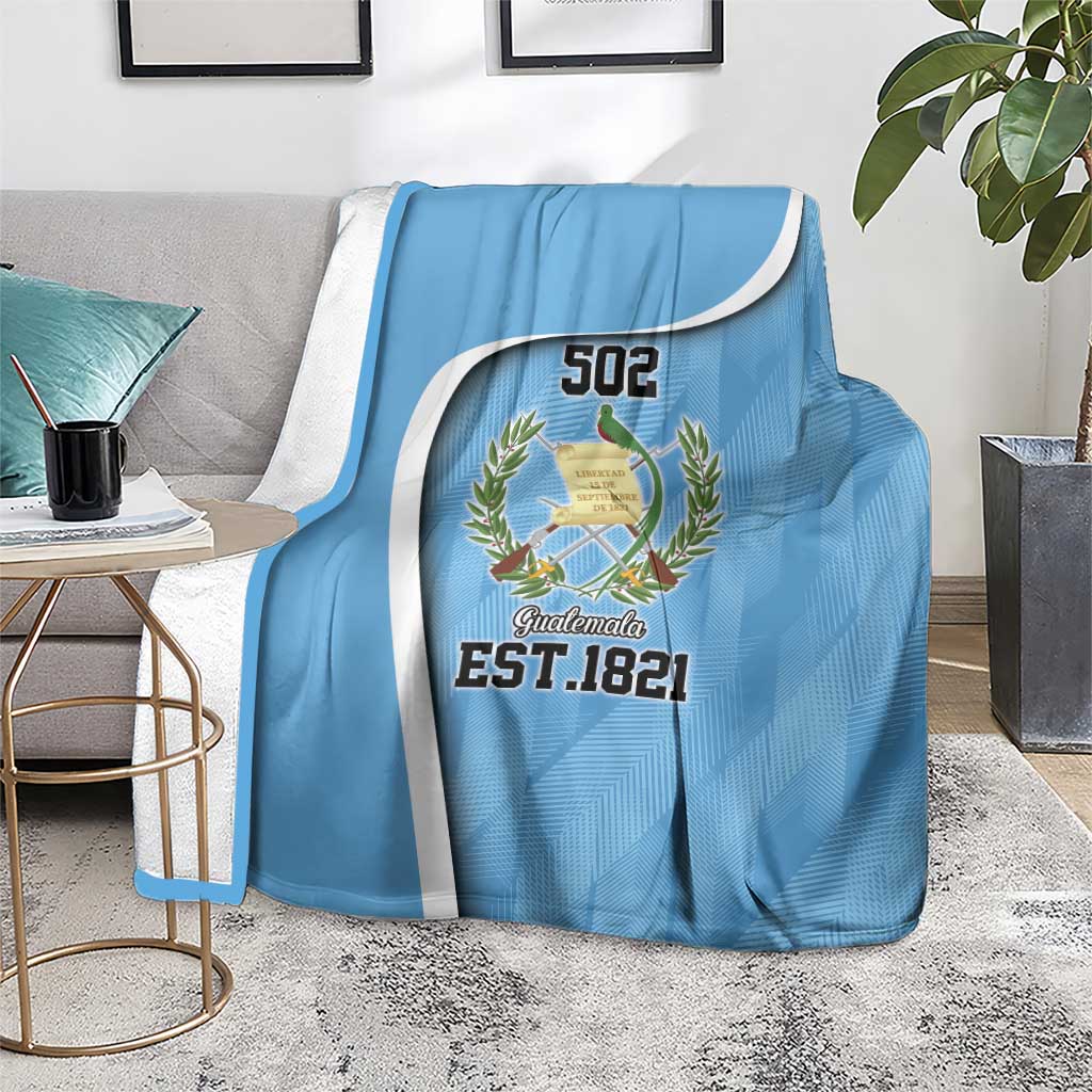 Guatemala Independence Day Blanket Since 1821 September 15 - Wonder Print Shop