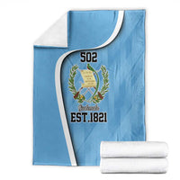 Guatemala Independence Day Blanket Since 1821 September 15 - Wonder Print Shop