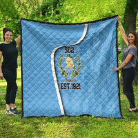 Guatemala Independence Day Quilt Since 1821 September 15 - Wonder Print Shop