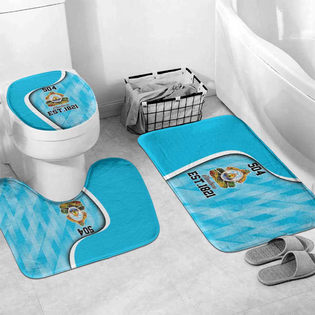 Honduras Independence Day Bathroom Set Since 1821 September 15 - Wonder Print Shop