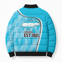 Honduras Independence Day Bomber Puffer Jacket Since 1821 September 15 - Wonder Print Shop