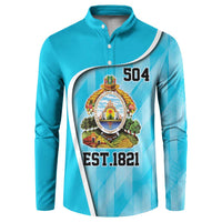 Honduras Independence Day Button Sweatshirt Since 1821 September 15 - Wonder Print Shop