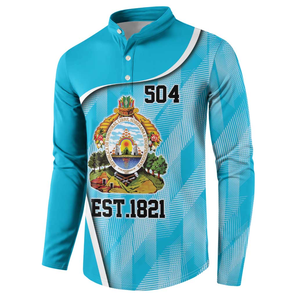 Honduras Independence Day Button Sweatshirt Since 1821 September 15 - Wonder Print Shop