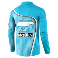 Honduras Independence Day Button Sweatshirt Since 1821 September 15 - Wonder Print Shop