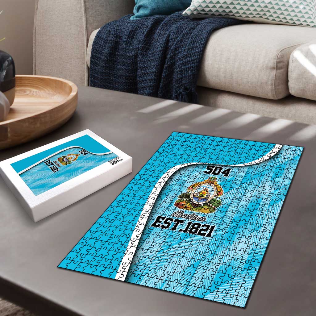 Honduras Independence Day Puzzle Since 1821 September 15 - Wonder Print Shop