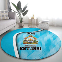 Honduras Independence Day Round Carpet Since 1821 September 15 - Wonder Print Shop