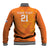 Custom Netherlands Soccer Baseball Jacket Nederlands Vrouwenvoetbalelftal Go World Cup 2023 LT9 - Wonder Print Shop