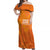 Custom Netherlands Soccer Off Shoulder Maxi Dress Nederlands Vrouwenvoetbalelftal Go World Cup 2023 - Wonder Print Shop