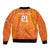 custom-netherlands-soccer-sleeve-zip-bomber-jacket-nederlands-vrouwenvoetbalelftal-go-world-cup-2023