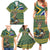 Custom South Africa Rugby Bokke Mascot Family Matching Summer Maxi Dress and Hawaiian Shirt With Flag Style - Wonder Print Shop