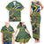 Custom South Africa Rugby Bokke Mascot Family Matching Tank Maxi Dress and Hawaiian Shirt With Flag Style - Wonder Print Shop