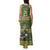 Custom South Africa Rugby Bokke Mascot Family Matching Tank Maxi Dress and Hawaiian Shirt With Flag Style - Wonder Print Shop