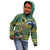 Custom South Africa Rugby Bokke Mascot Kid Hoodie With Flag Style - Wonder Print Shop