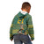 Custom South Africa Rugby Bokke Mascot Kid Hoodie With Flag Style - Wonder Print Shop