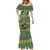 Custom South Africa Rugby Bokke Mascot Mermaid Dress With Flag Style - Wonder Print Shop