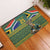 Custom South Africa Rugby Bokke Mascot Rubber Doormat With Flag Style - Wonder Print Shop