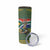 Custom South Africa Rugby Bokke Mascot Skinny Tumbler With Flag Style