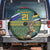 Custom South Africa Rugby Bokke Mascot Spare Tire Cover With Flag Style - Wonder Print Shop