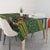 Custom South Africa Rugby Bokke Mascot Tablecloth With Flag Style - Wonder Print Shop