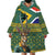 Custom South Africa Rugby Bokke Mascot Wearable Blanket Hoodie With Flag Style - Wonder Print Shop