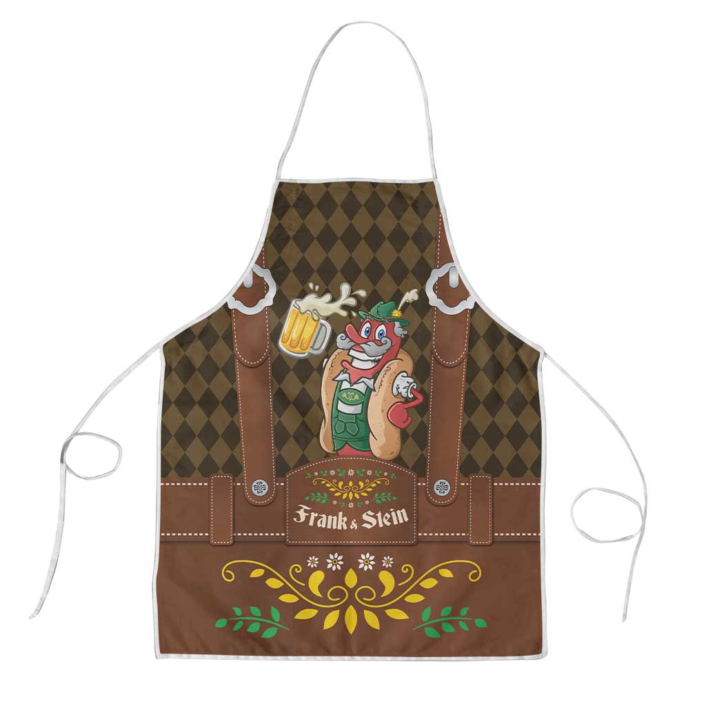 Frank & Stein Oktoberfest Apron Beer Festival German Bavarian - Wonder Print Shop