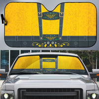 Lederhosen Oktoberfest Auto Sun Shade Bavarian Beer Time - Wonder Print Shop