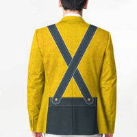 Lederhosen Oktoberfest Blazer Bavarian Beer Time - Wonder Print Shop
