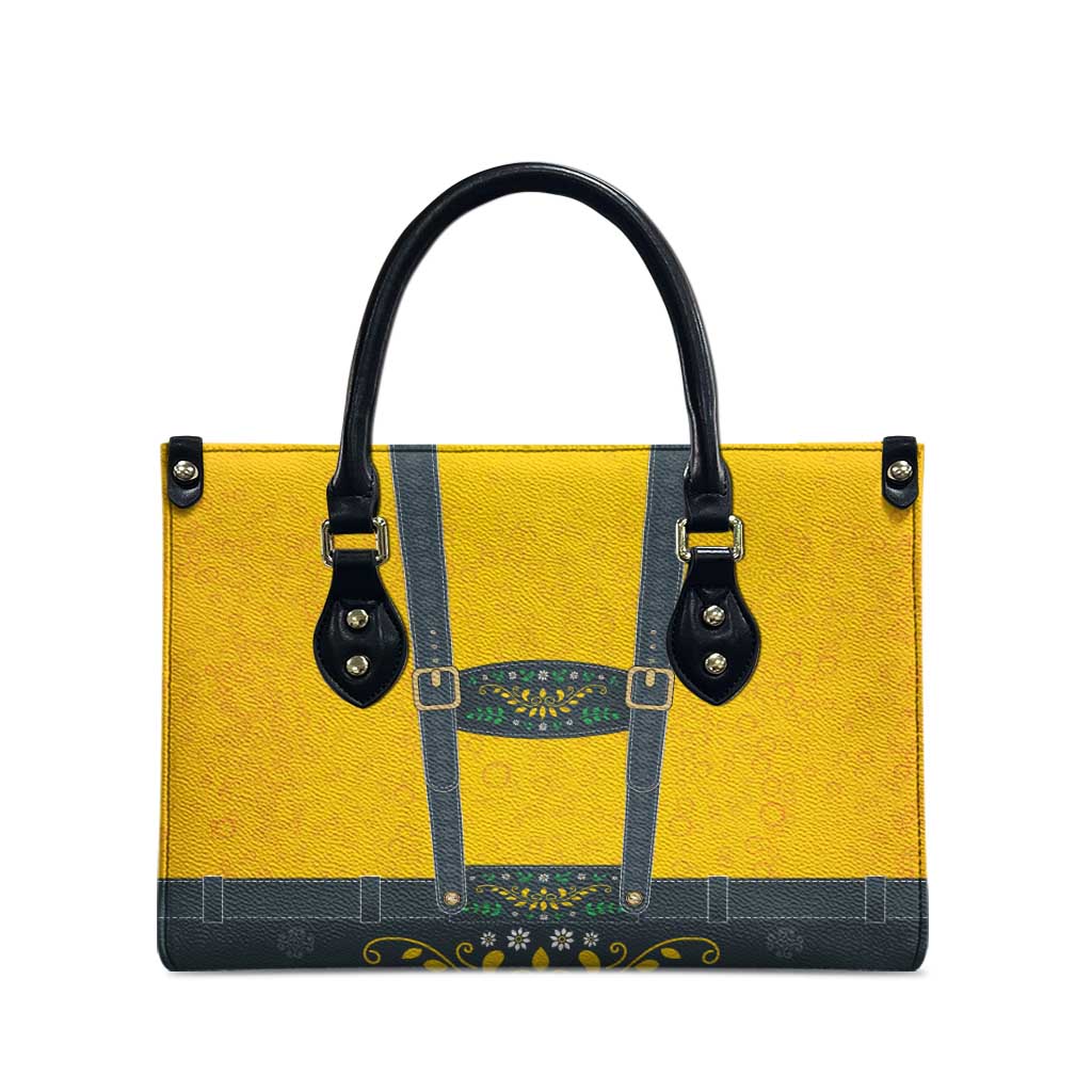 Lederhosen Oktoberfest Leather Bag Bavarian Beer Time - Wonder Print Shop