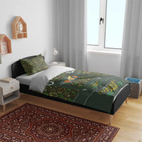 Lederhosen Oktoberfest Bedding Set Hops And Malt Pattern - Wonder Print Shop