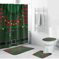 Christmas Elf Costume Bathroom Set Santa’s Little Helper Outfit - Wonder Print Shop